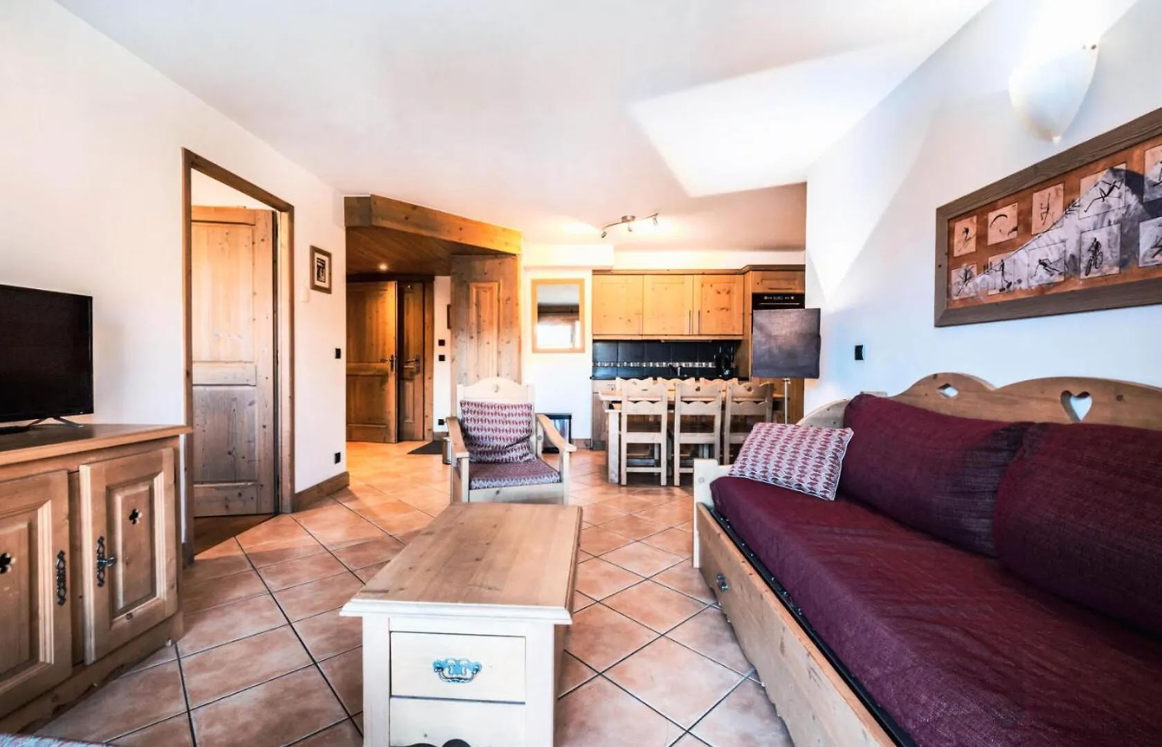 Residence Telemark - Appartement De Charme-Proche Des Pises-Balcon-Wifi Mae-2524 Tignes Apartment
